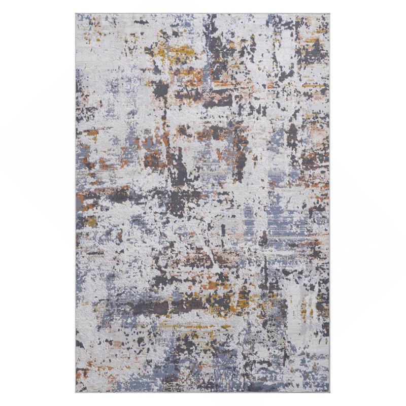 Collection 8X10 / / Abstract Area Rug, Rectangle 7'9" x 10'