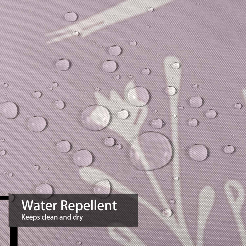 Rideau de douche à 12 crochets Wildflowers, L 72 po x l 72 po