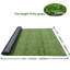 Gazon artificiel 7 pi x 15 pi pour chien - Grand tapis d'extérieur professionnel avec trous de drainage