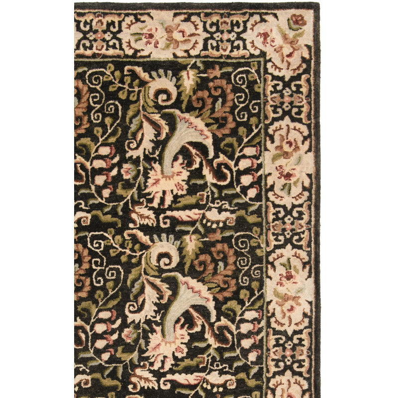Molter Bergama Hand Tufted Wool Oriental Rug, Rectangle 9' x 12'