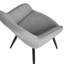 Ensemble de salle à manger rectangulaire moderne 79 po avec 8 fauteuils rembourrés-110968649