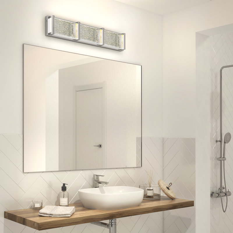 Dimmable LED Vanity Light, Chrome