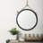 27" Coastal Round Mirror with Hanging Rope
