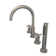 DreamLine Atlantic 12 in. x 8 in. Deck Mounted Tub Faucet with Handshower