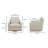 Upholstered Swivel Armchair-426205214