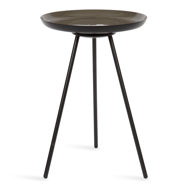 Philo Top End Table, Brown/Black
