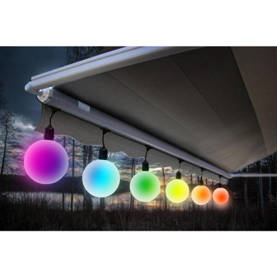224' Outdoor LED 6 - Bulb Novelty String Light