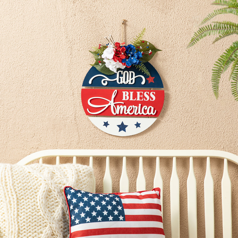 Panneau de porte patriotique / Americana