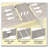 Expandable Table Nordic Style Stable Heavy Duty Solid Base-1950297702