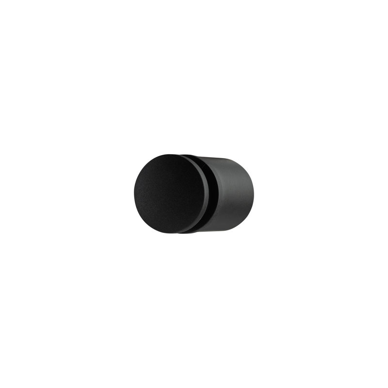 Entra 1.57" Stainless Steel Baseboard Stop, Anthracite