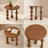 Modern 20" Solid Wood End Table