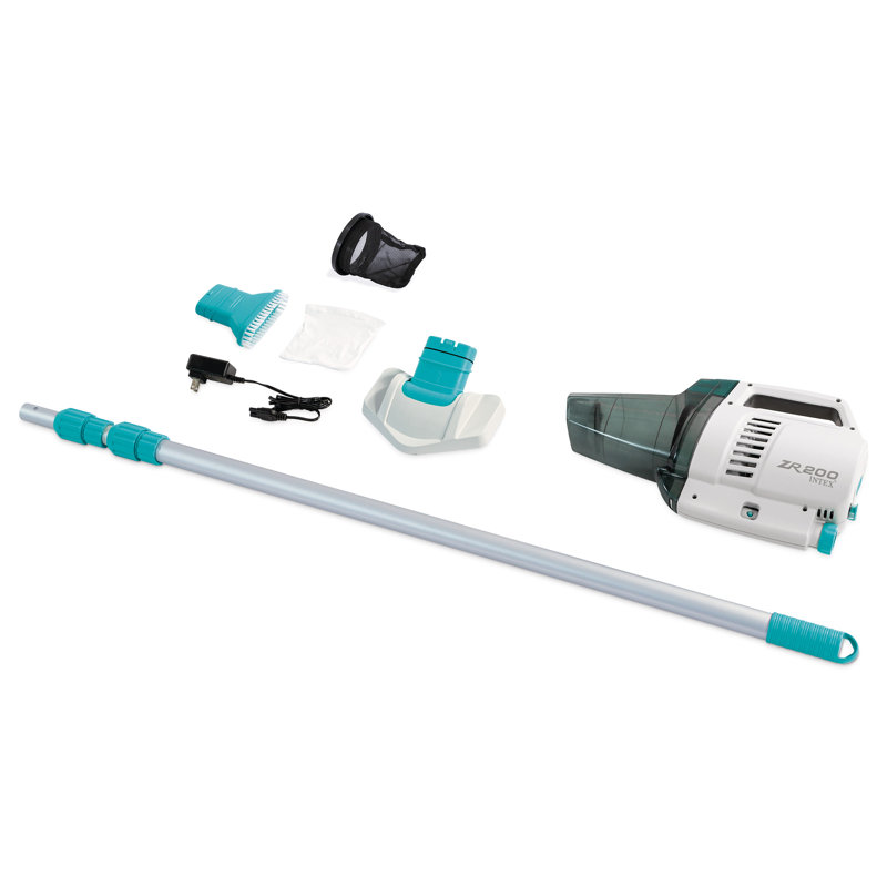 Aspirateur de piscine télescopique sans fil rechargeable Intex ZR200