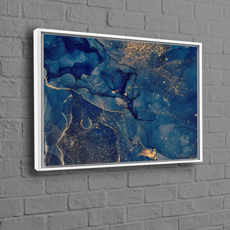 Marble Luxury Artwork Featuring Alcohol Ink on Canvas for a Stunning Abstract Wall Art Display in Your Home