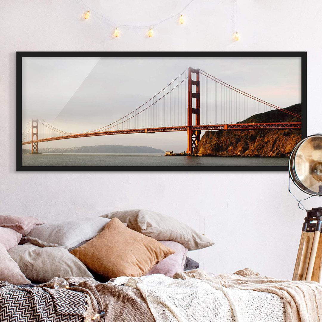 Bild mit Rahmen - San Francisco - Panorama-Landschaft - A