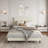 Platform Bed Frame, Modern Bed Frame With Upholstered Headboard And Strong Slats Support, No Boxing Spring Needed-1324753753-1324753749