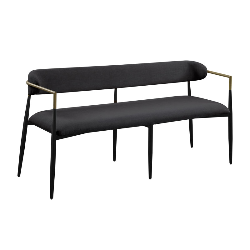 Banc de salle à manger Kist, Noir