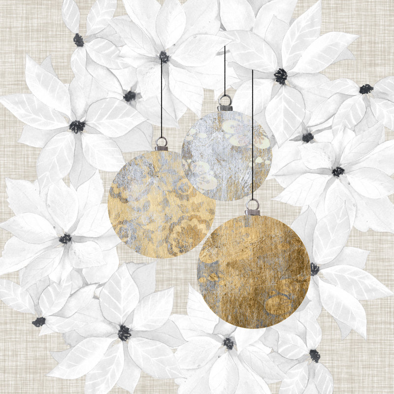 Sophisticated Christmas III by Grace Popp - Wrapped Canvas Print, 30cm H x 30cm W  