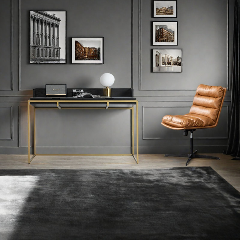 American Style Vintage Desk and Chair Set