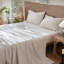 Ensemble de draps 100% coton lavé MooMee-118739905-118739899