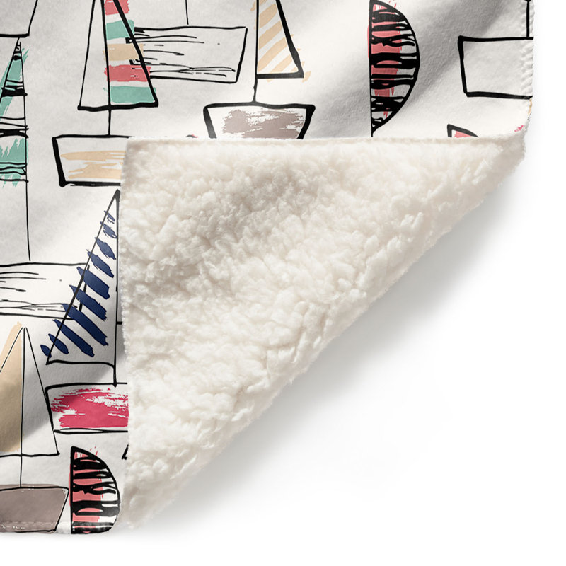 Couverture des voiliers , 51 po x 60 po