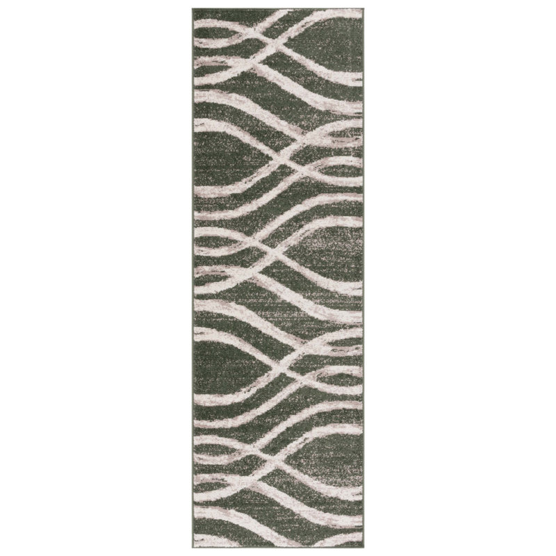Cadon Performance Abstract Rug, Runner 3' x 8'