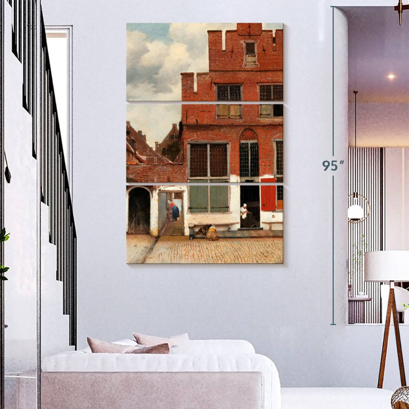 Lilie la petite rue - 1658, H 74 po x l 48 po