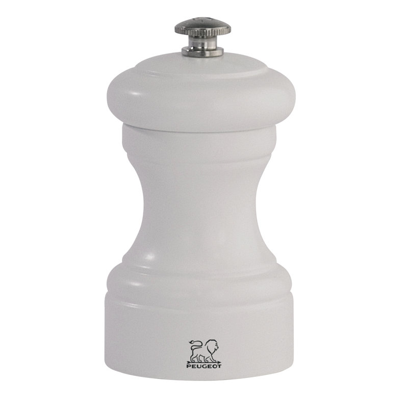Bistro, White, 9.8cm H x 5cm W x 5cm D, Salt Mill