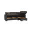 Chaise longue convertible avec rangement PrimeNest NimbusFlow
