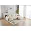 Canapé moderne en mousse à mémoire de forme compressée, grands canapés modulaires pour le salon, canapé modulaire Cloud pour animaux de compagnie, tissu en velours côtelé, causeuse très profonde, sans assemblage requis, beige-1533565344