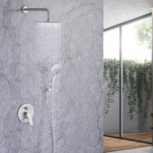 Rainlex Pressure-balanced Shower Faucet With Rough-in Valve Rainlex