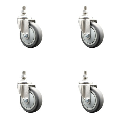 Thermoplastic Rubber Casters