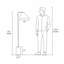 Lampe sur pied traditionnelle 63 po Abbiney 