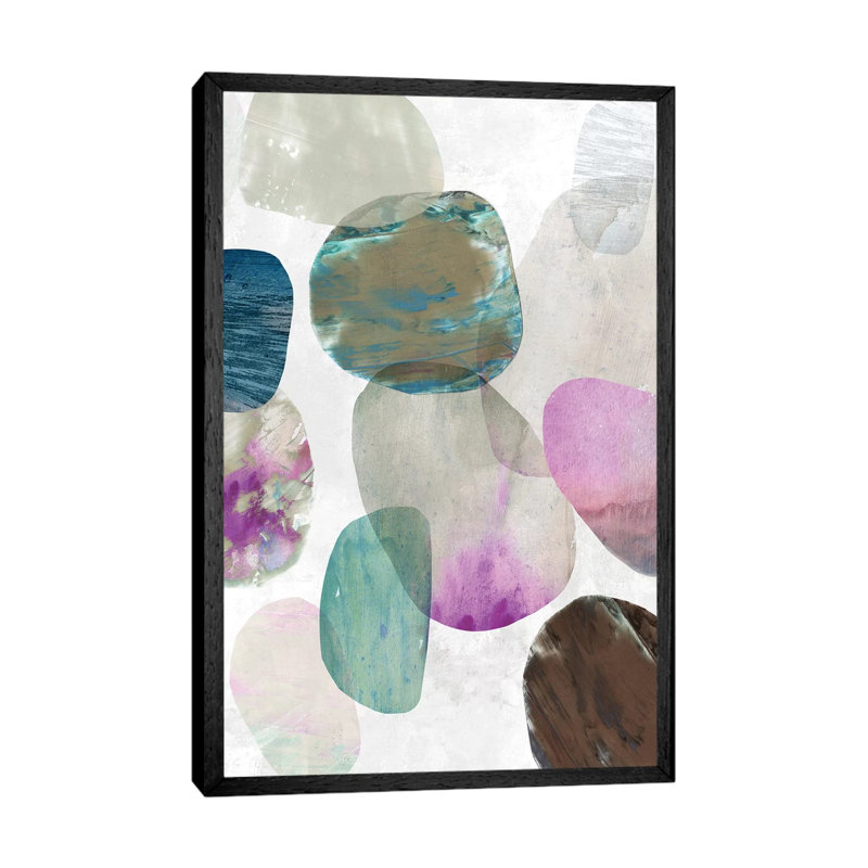 Marble III by Tom Reeves - Gallery-Wrapped Canvas Giclée on Canvas, 66.04 cm H x 45.72 cm W, Black Framed