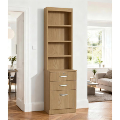 Cormac 48 cm W 3 -Drawer Mobile Filing Cabinet
