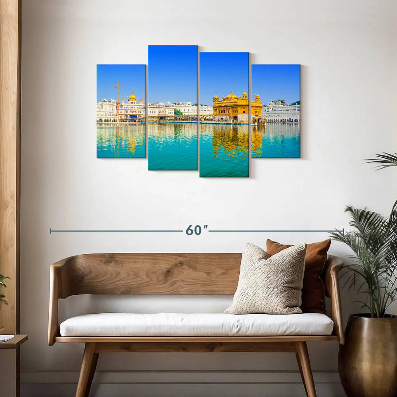 Nicci Asia Amritsar Golden Temple, H 27 po x l 43 po