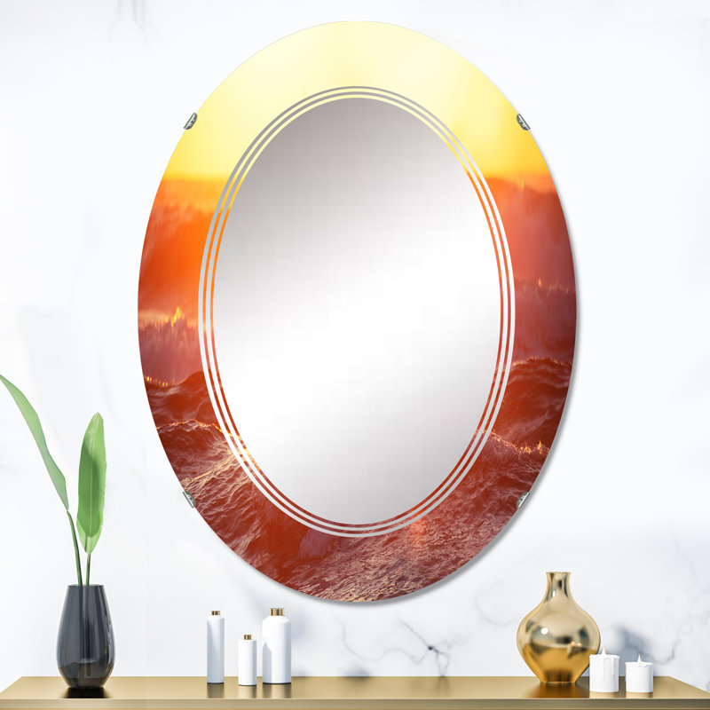 Miroir de salle de bain sans cadre, 36 po x 24 po