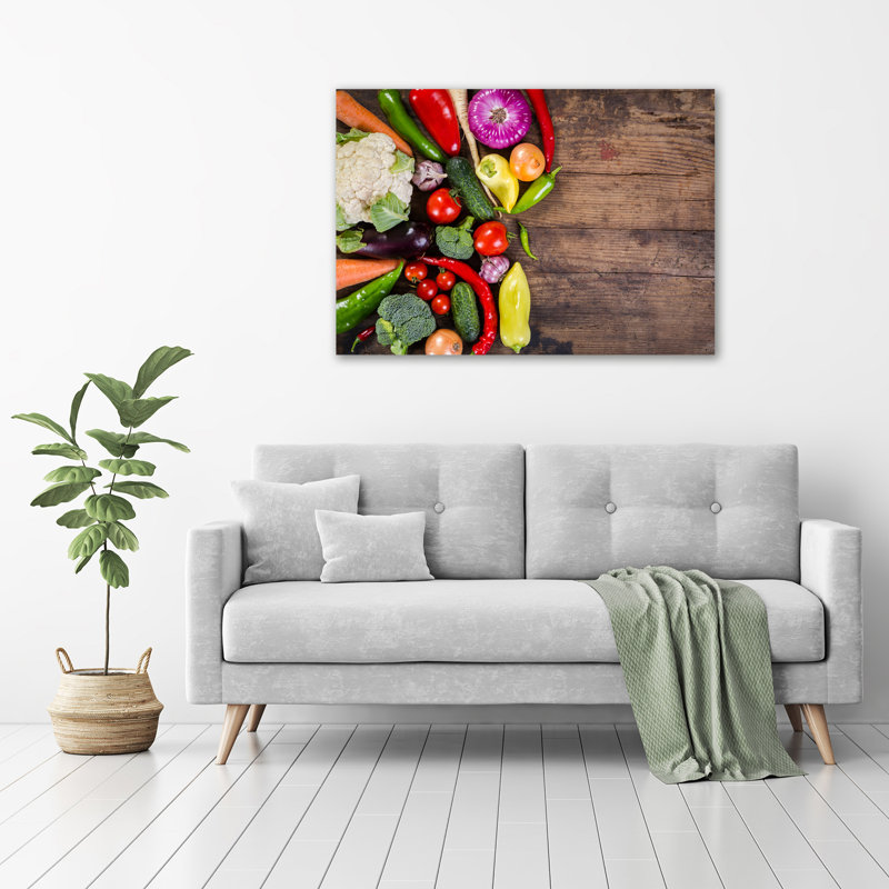 Vegetables - Wrapped Canvas Print