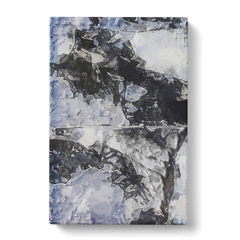 Torn in Abstract - Wrapped Canvas Graphic Art Print, 60cm H x 40cm W x 3cm D