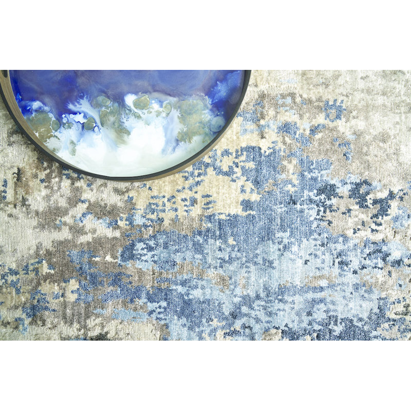 Cosmo Abstract Area Rug, Rectangle 4' x 6'