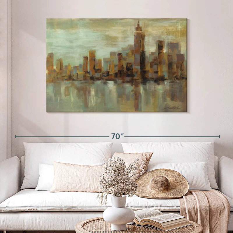 Sirci Misty Day à Manhattan, H 32 po x l 48 po
