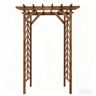 Jardin treillis arche de jardin, treillis arche de tonnelle en bois, treillis arche de mariage