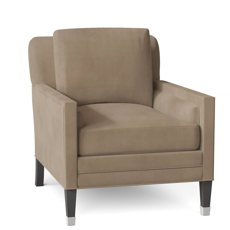 Fauteuil à coussin de 38 po Capucine, Toast Auden
