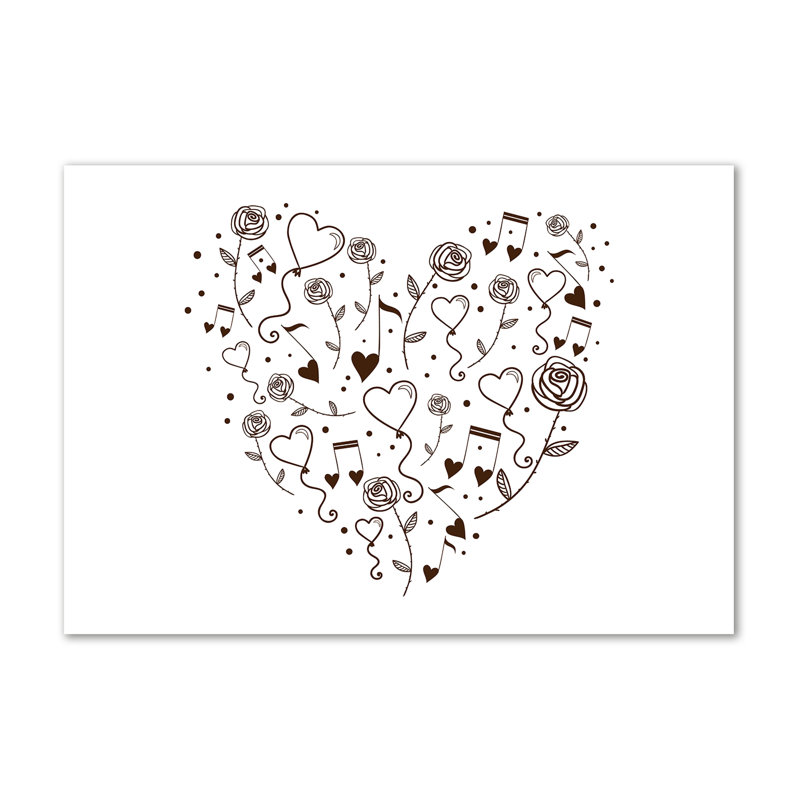Heart - Wrapped Canvas Print