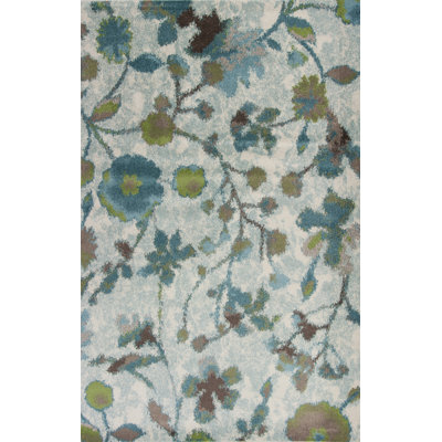 Tapis bleu sarcelle / vert Annlynn