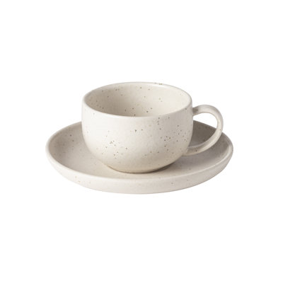Casafina Pacifica Stoneware Teacup and Saucer