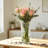 Set Of 2 Clear Acrylic Cylindrical Vases With Flower Stem Holders For Home Decor, Wedding Centerpieces, And Hydroponic Displays