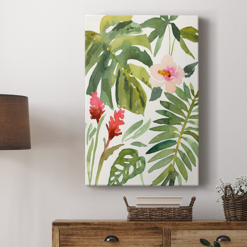 Tropical Farrago I - galerie Cavas, H 18 po x l 12 po