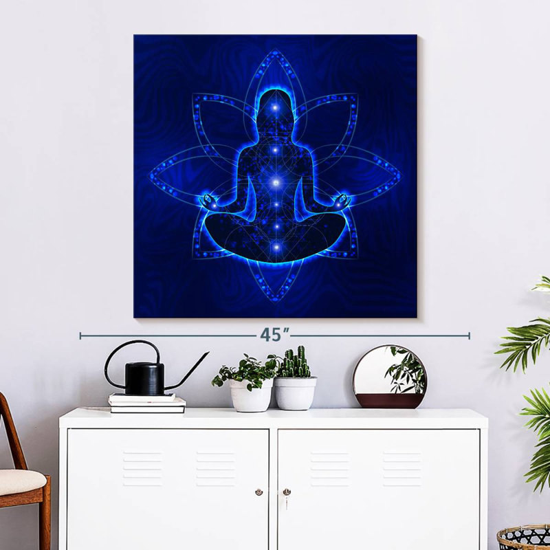 Kerrick Lotus Position Meditation, H 33 po x l 33 po