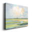 Pastel Horizon II - peinture sur toile tendue-1276901854