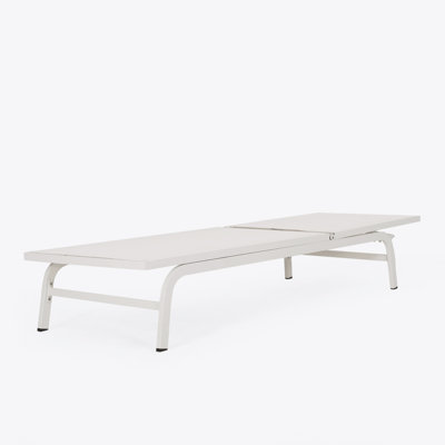 Two Adjustable Chaise Lounges With 5-Position Reclining Backs
